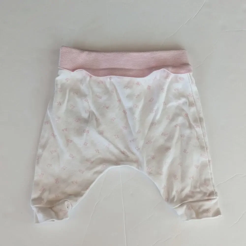 Ralph Lauren Pants 3m Pink Logo Preppy Basic